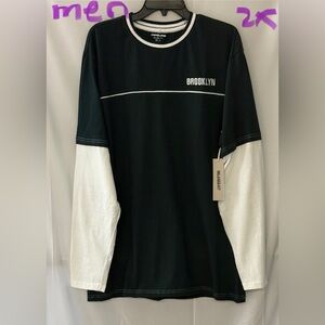 Brooklyn Black and White Men's Shirt